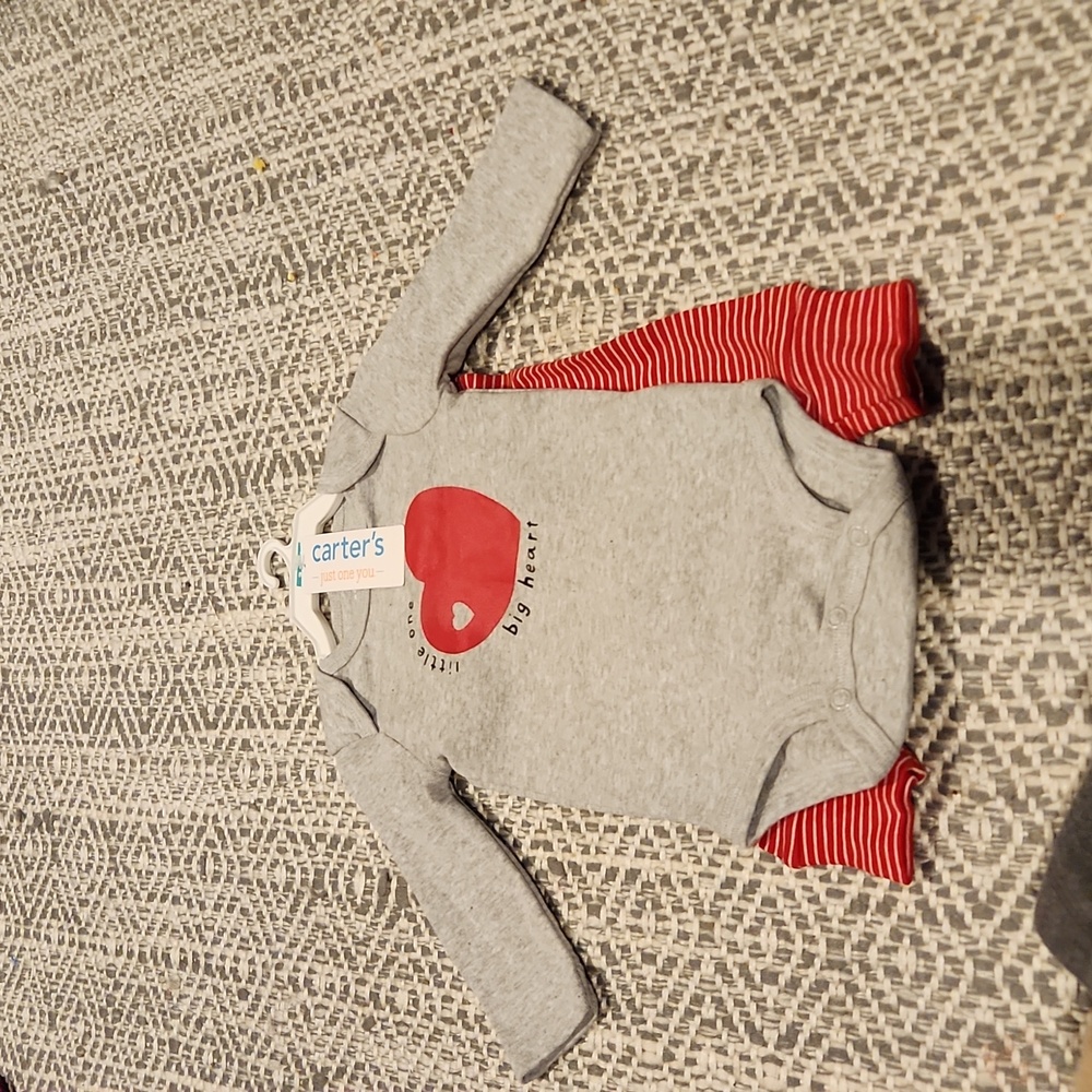 Carters just one you valentines outfit